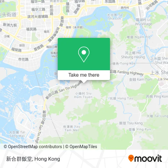 新合群飯堂 map