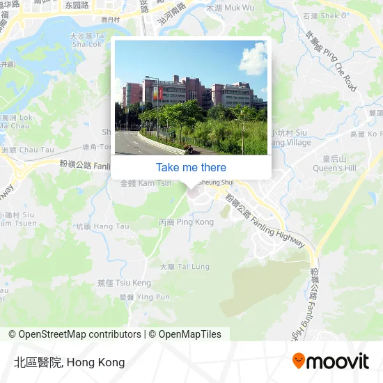 北區醫院 map