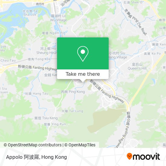 Appolo 阿波羅地圖