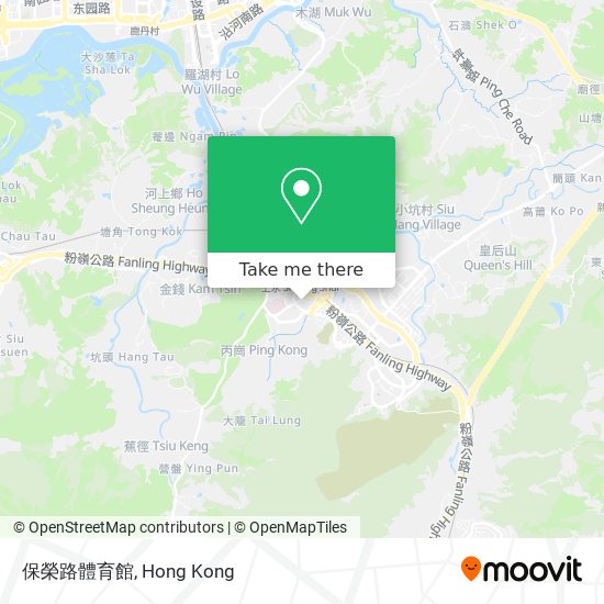 保榮路體育館 map