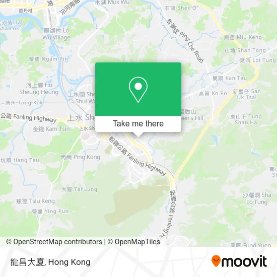龍昌大廈 map