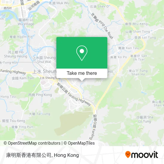 康明斯香港有限公司 map