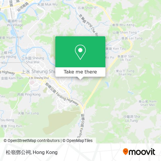 松嶺鄧公祠 map
