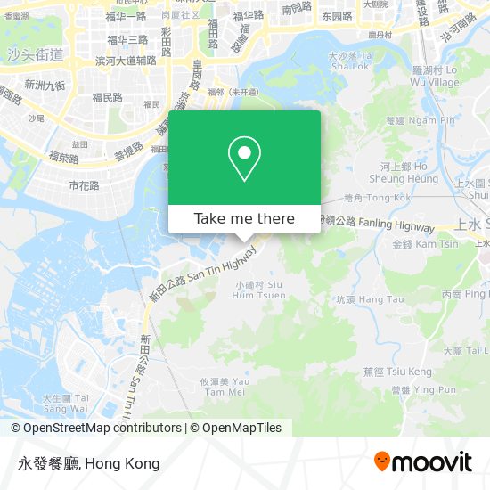 永發餐廳 map