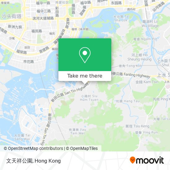 文天祥公園地圖