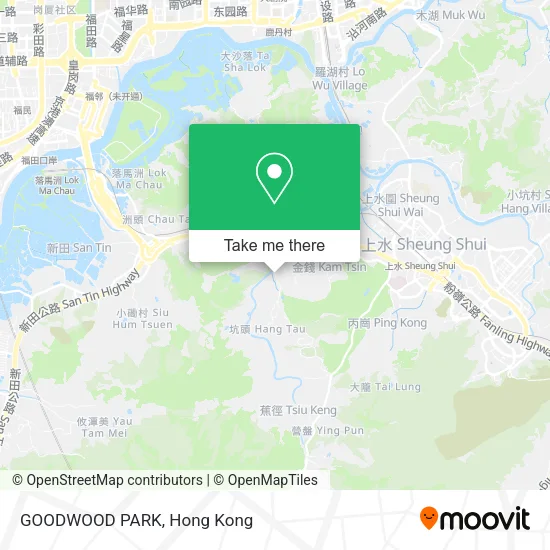 GOODWOOD PARK map