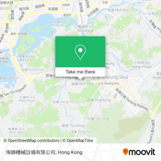 海獅機械設備有限公司地圖