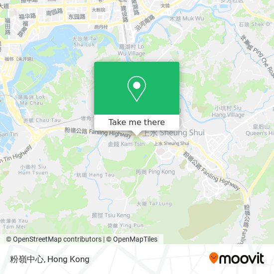 粉嶺中心 map