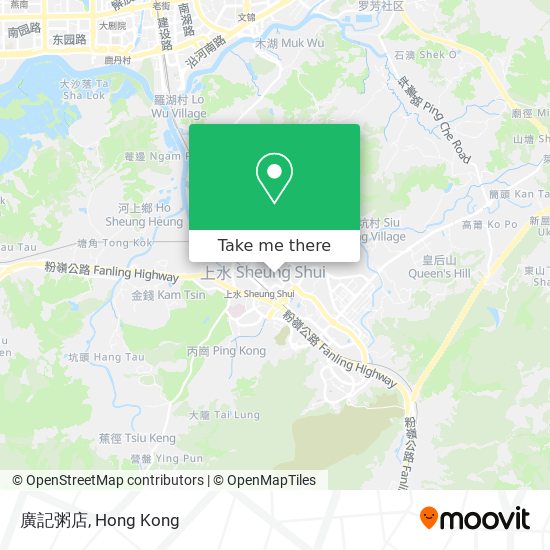 廣記粥店 map