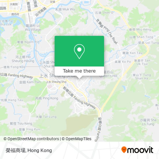 榮福商場 map