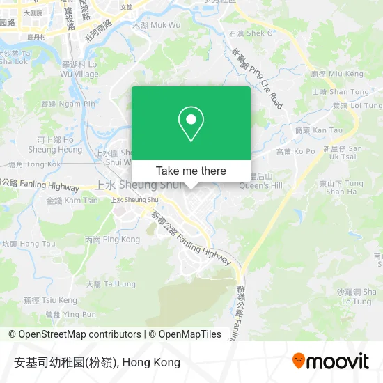 安基司幼稚園(粉嶺) map