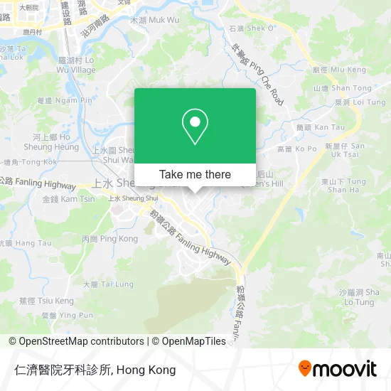 仁濟醫院牙科診所地圖