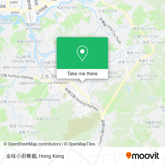 金味小廚餐廳 map