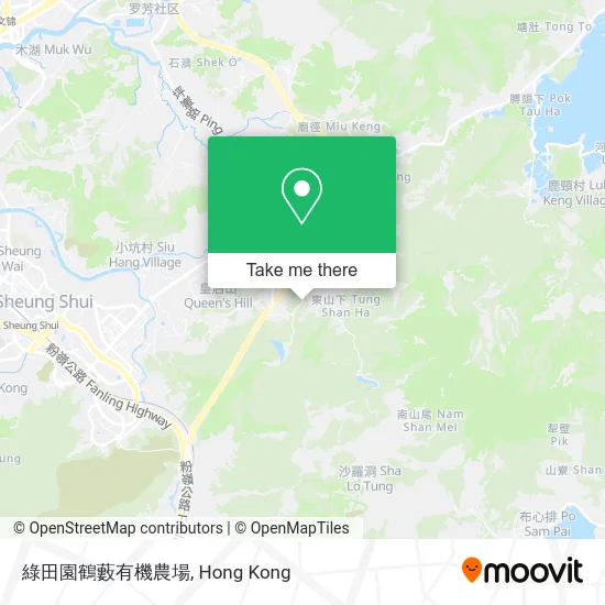 綠田園鶴藪有機農場 map