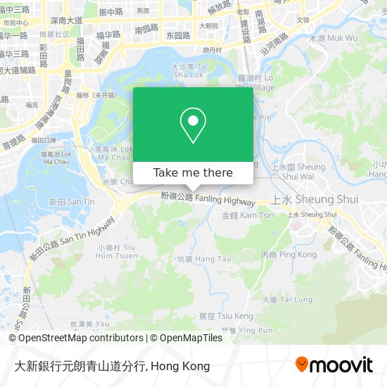 大新銀行元朗青山道分行 map