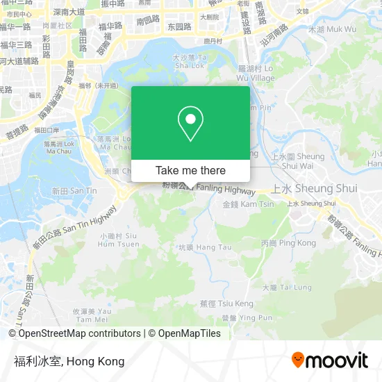 福利冰室 map