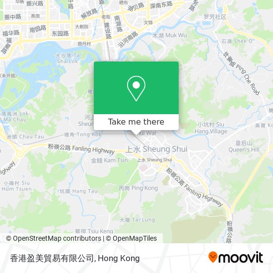 香港盈美貿易有限公司 map