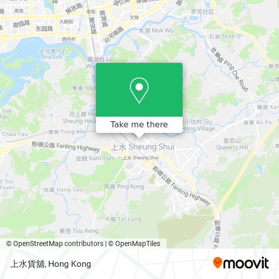 上水貨舖地圖