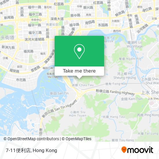 7-11便利店 map