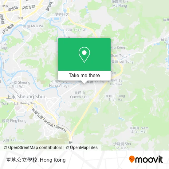 軍地公立學校地圖