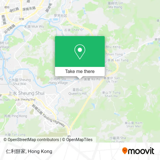 仁利餅家 map