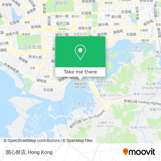 開心餅店 map