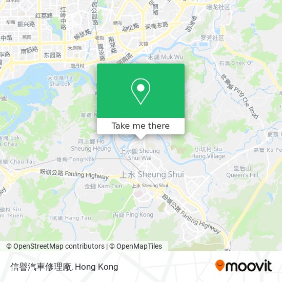 信譽汽車修理廠 map