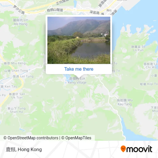 鹿頸 map