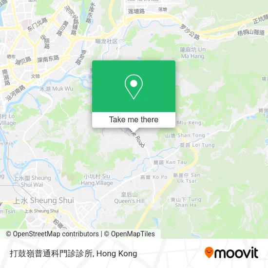 打鼓嶺普通科門診診所 map