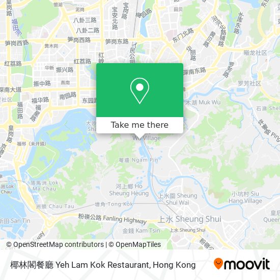 椰林閣餐廳 Yeh Lam Kok Restaurant地圖