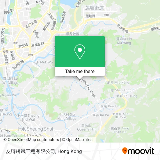 友聯鋼鐵工程有限公司 map