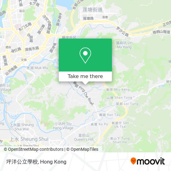 坪洋公立學校 map