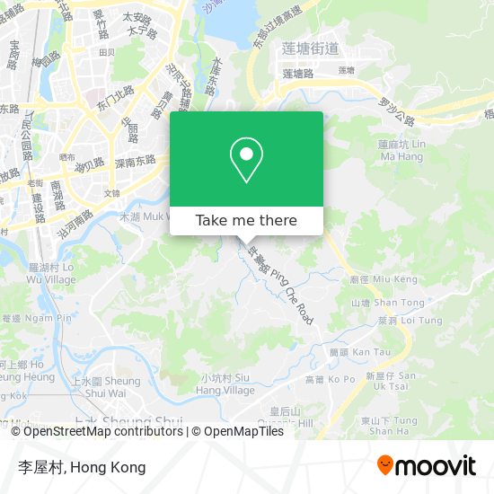 李屋村地圖