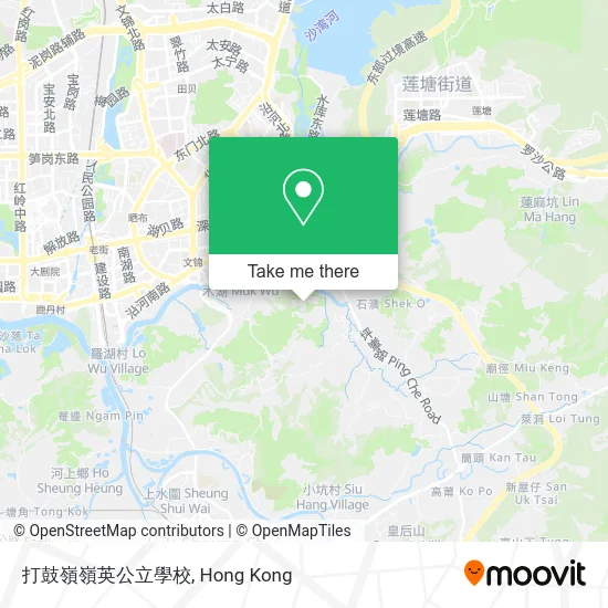 打鼓嶺嶺英公立學校 map