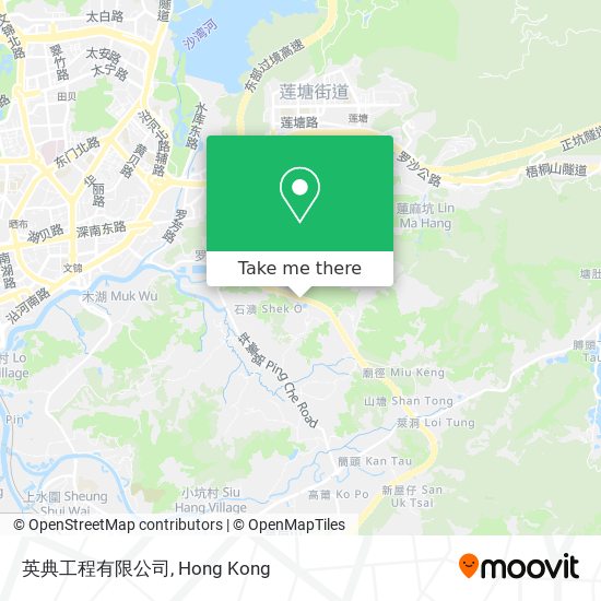 英典工程有限公司 map