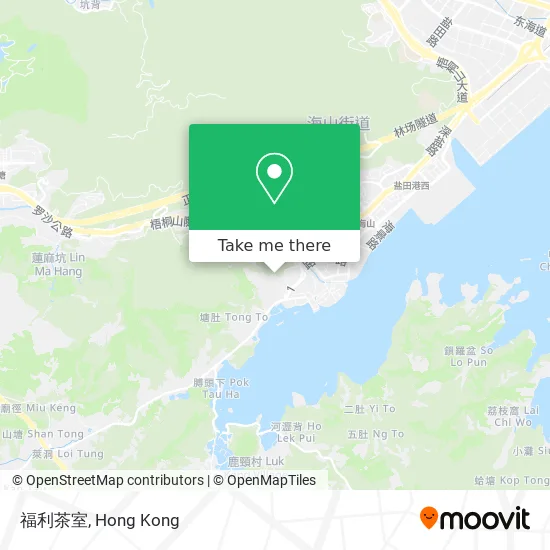 福利茶室地圖