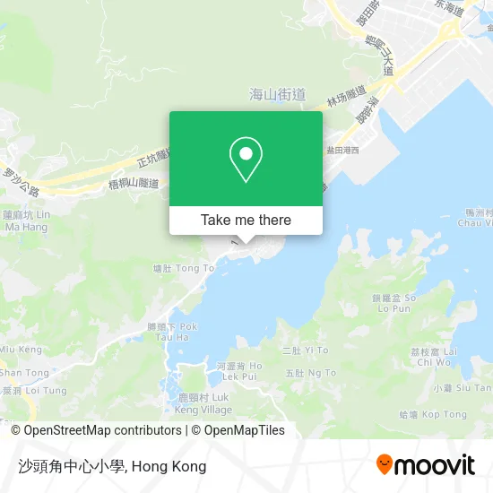 沙頭角中心小學 map