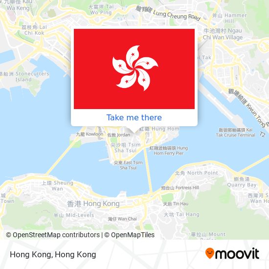 Hong Kong地圖