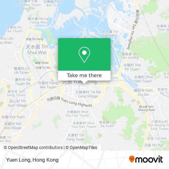 Yuen Long map