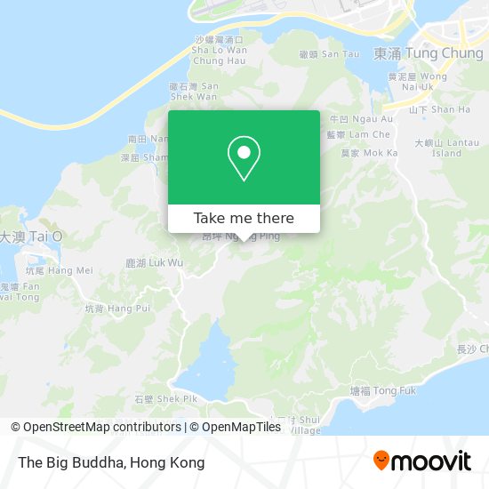 The Big Buddha map