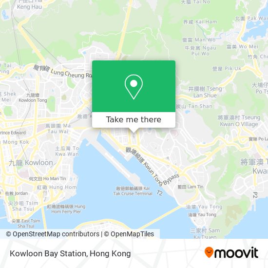 Kowloon Bay Station map