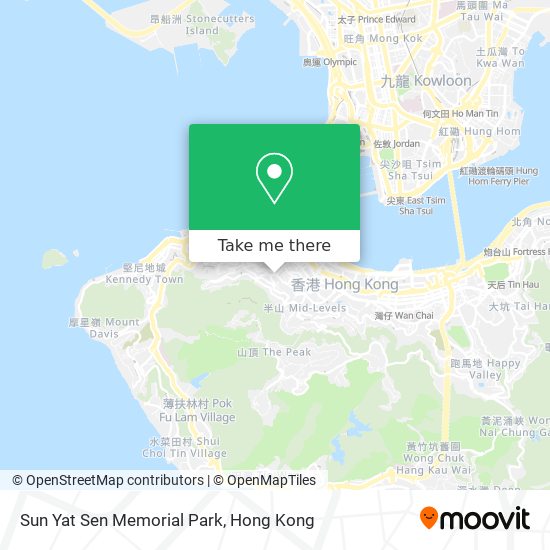Sun Yat Sen Memorial Park map
