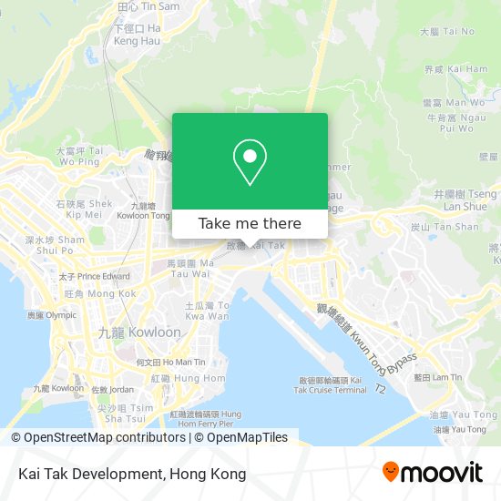Kai Tak Development地圖