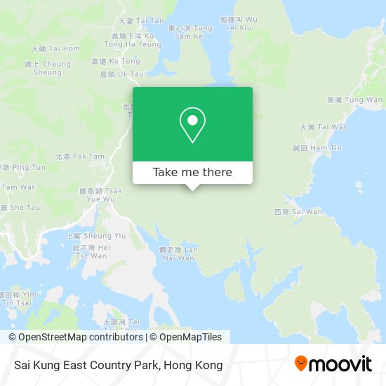 Sai Kung East Country Park map