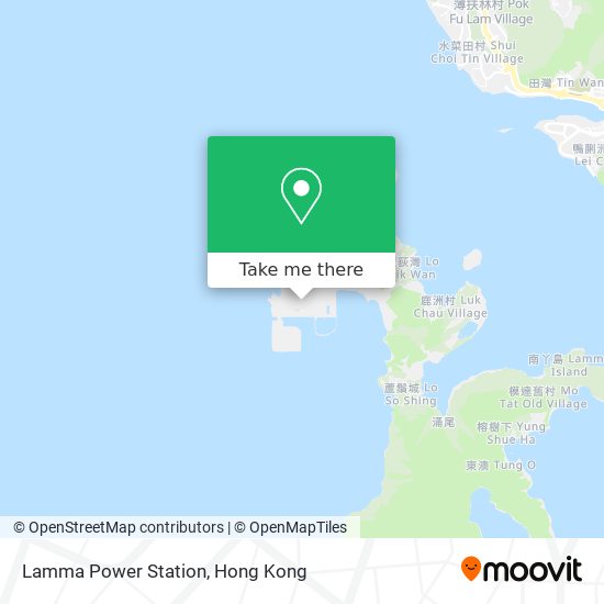 Lamma Power Station map