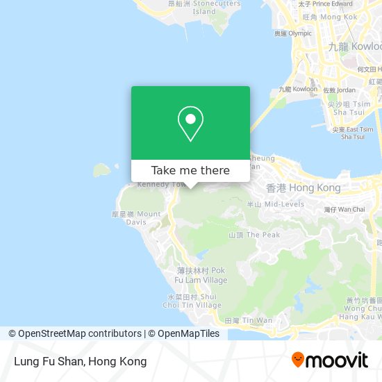 Lung Fu Shan map