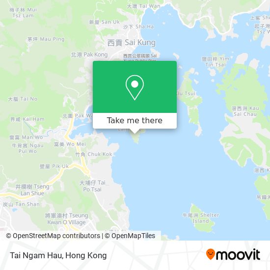 Tai Ngam Hau map