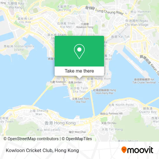 Kowloon Cricket Club map