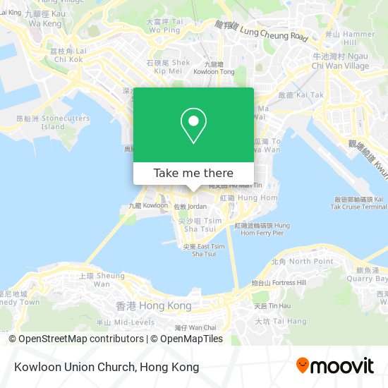 Kowloon Union Church地圖