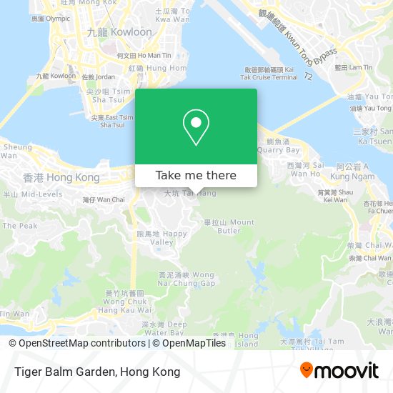 Tiger Balm Garden map